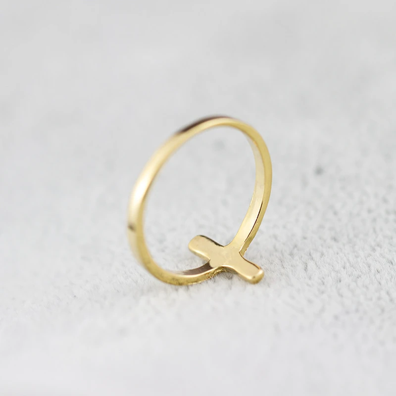 Минималистичные колечки из нержавеющей стали для женщин модные складные