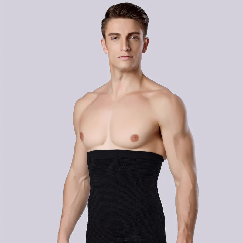 Men Slimming Shapewear Breathable Band Waist Abdomen Control Workout Belt Cincher Croset Belt for Men