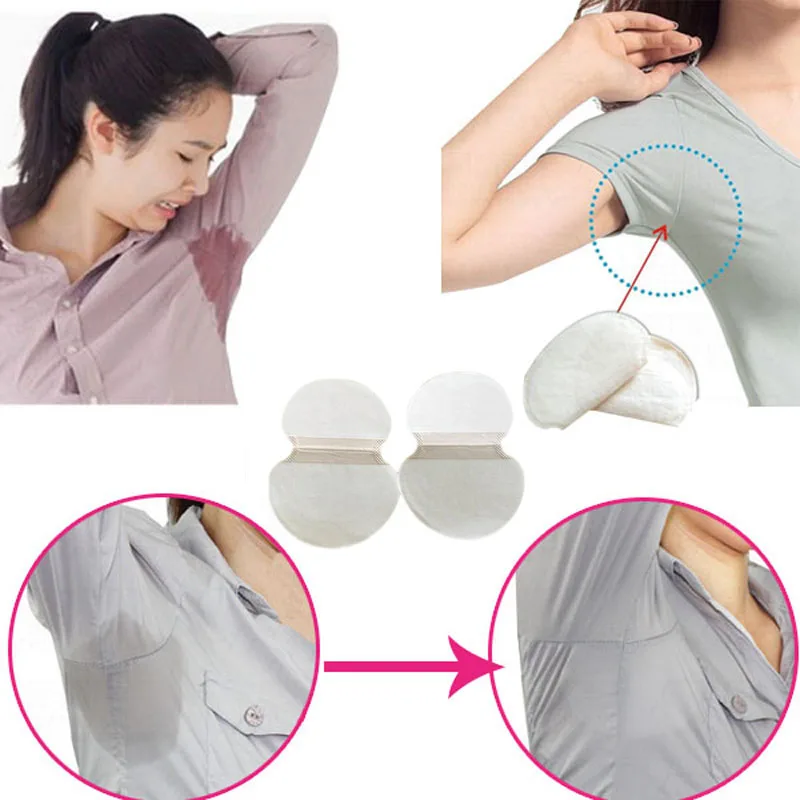 10 pairs of underarm sweat pads for gassing pad under armpit one-time anti-sweat sticker | Красота и здоровье