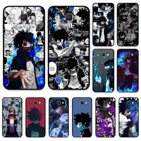 dabi my hero academia anime phone case for samsung j8 j7 core dou j6 j4 plus j5 j2 prime a21 a10s a8 a02 cover