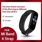 Ремешок силиконовый для Xiaomi Mi Band 6, сменный цветной браслет из ТПУ для Mi Band 6