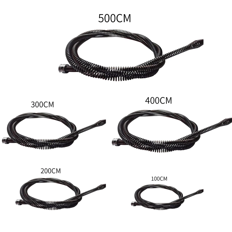 

Pipe Dredger Drains Dredge Kitchen Toilet Sewer Blockage Hand Tool Pipe Dredger Drains Dredge DrillCleaner Spring