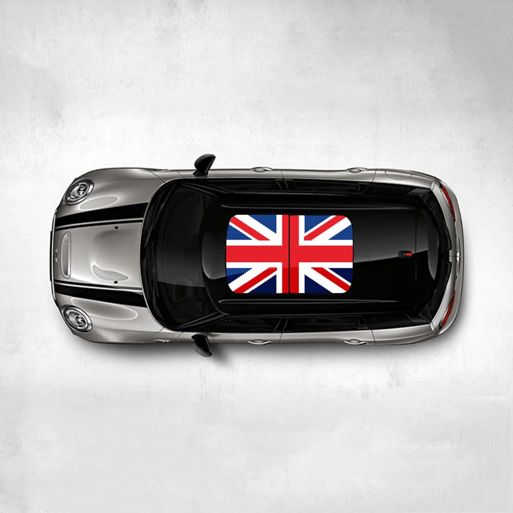 Red Union Jack Стайлинга автомобилей наклейки на люк наклейки полосы украшения для Mini Cooper One S JCW R53 R55 R56 R61 F54 F60 земляк аксессуары - Color Name: Red Union Jack
