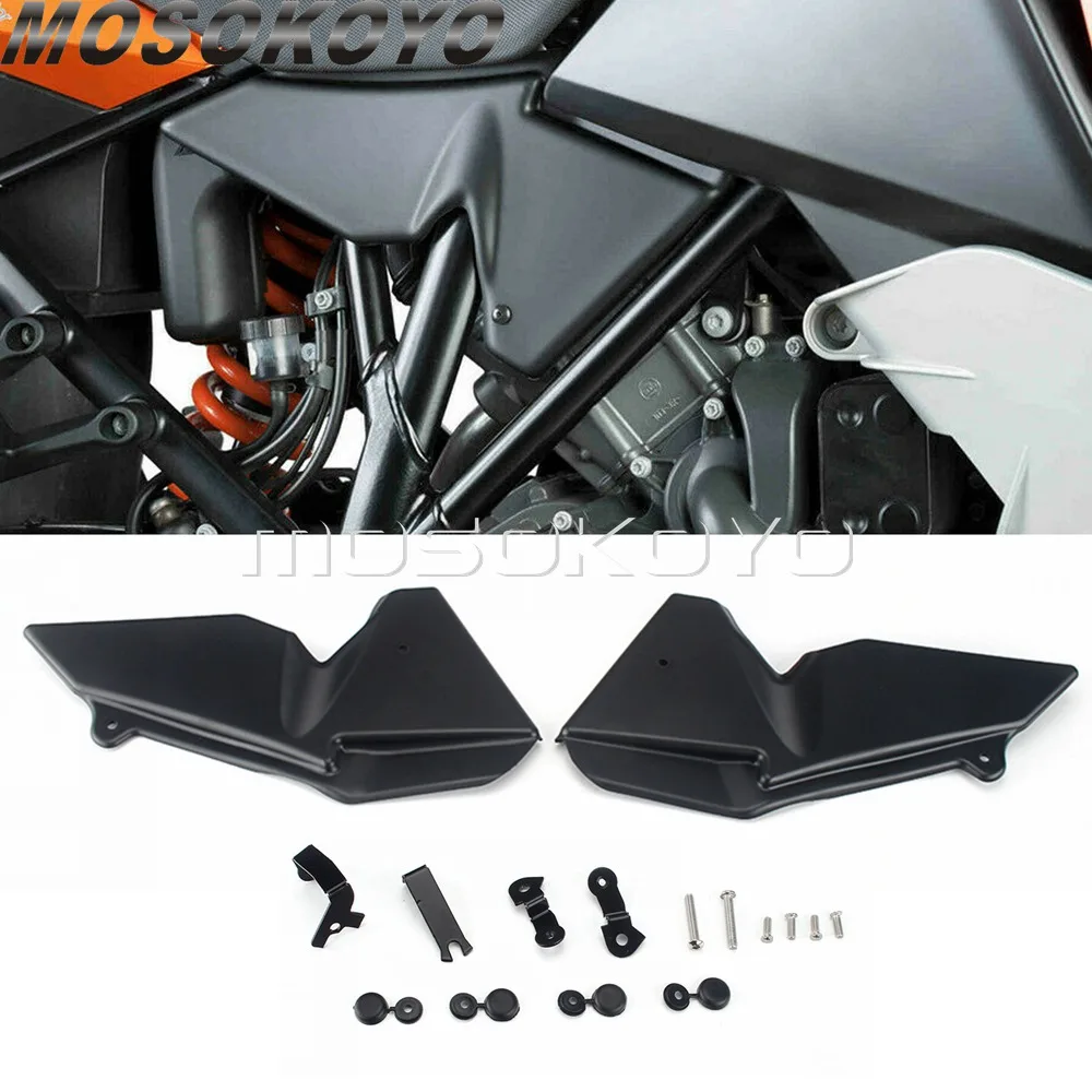 

Motorcycle Left & Right Radiator Side Guard Fairing Cover Protector Panels For 1050 1090 1190 1290 Super Adventure R/S/T ADV