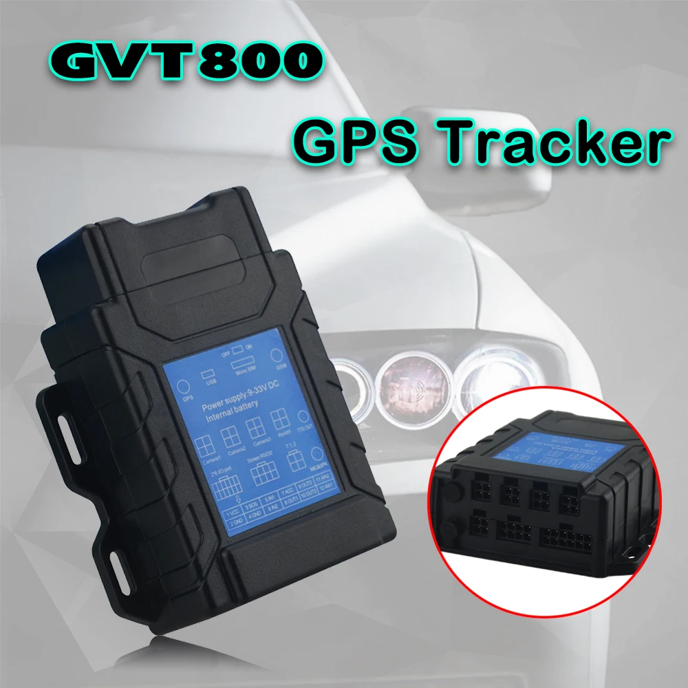 Устройство слежения GPS / GPRS GVT800 автомобильный трекер антенна отключение/внешнее