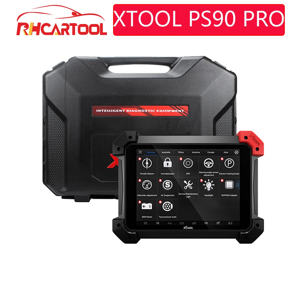 Оригинальный сверхмощный диагностический инструмент XTOOL PS90 PRO для автомобилей и