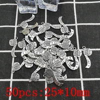 50pcs 1pack personality jewelry pendant accessories silver tape measure model metal jewelry keychain necklace ornament