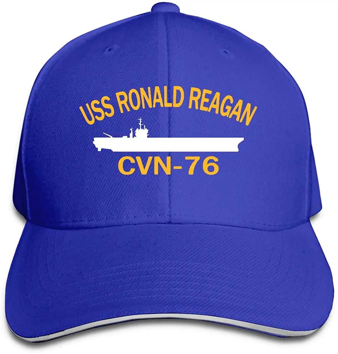 

USS Ronald Reagan CVN-76 Adjustable Sandwich Cap Baseball Cap Casquette Hat