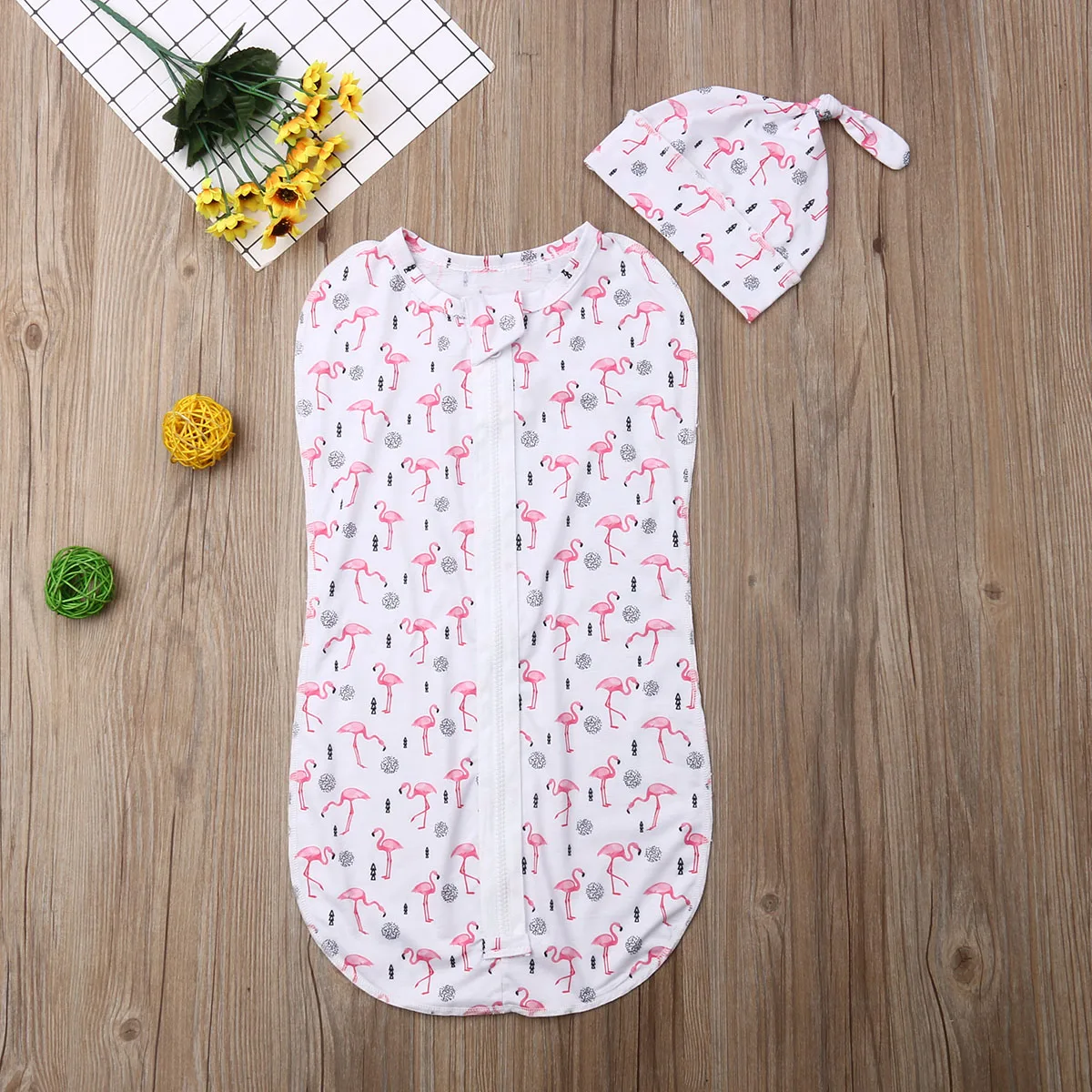 Спальные мешки для новорожденных Хлопковое одеяло на молнии пеленания спальный