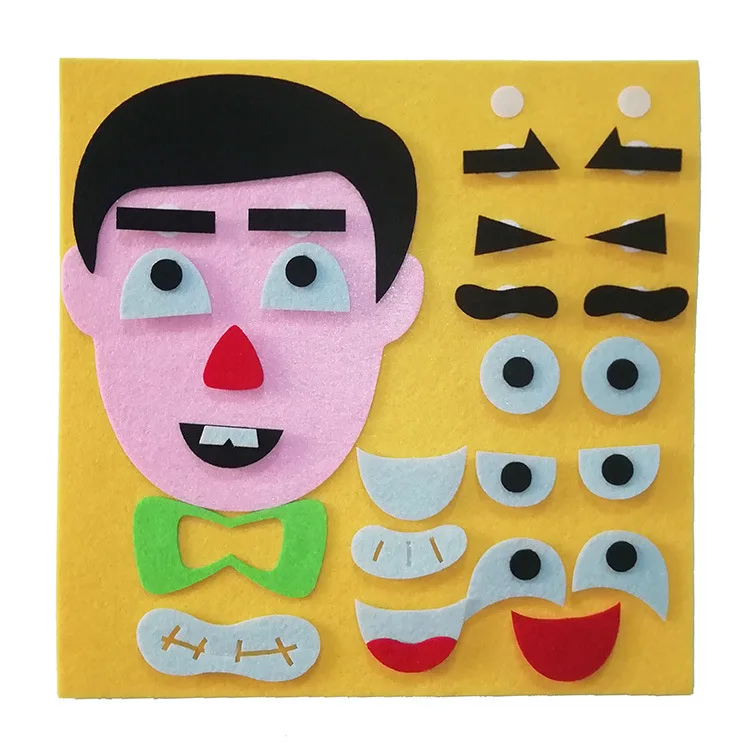 Креативная головоломка трансформер для детей мультяшное семейное