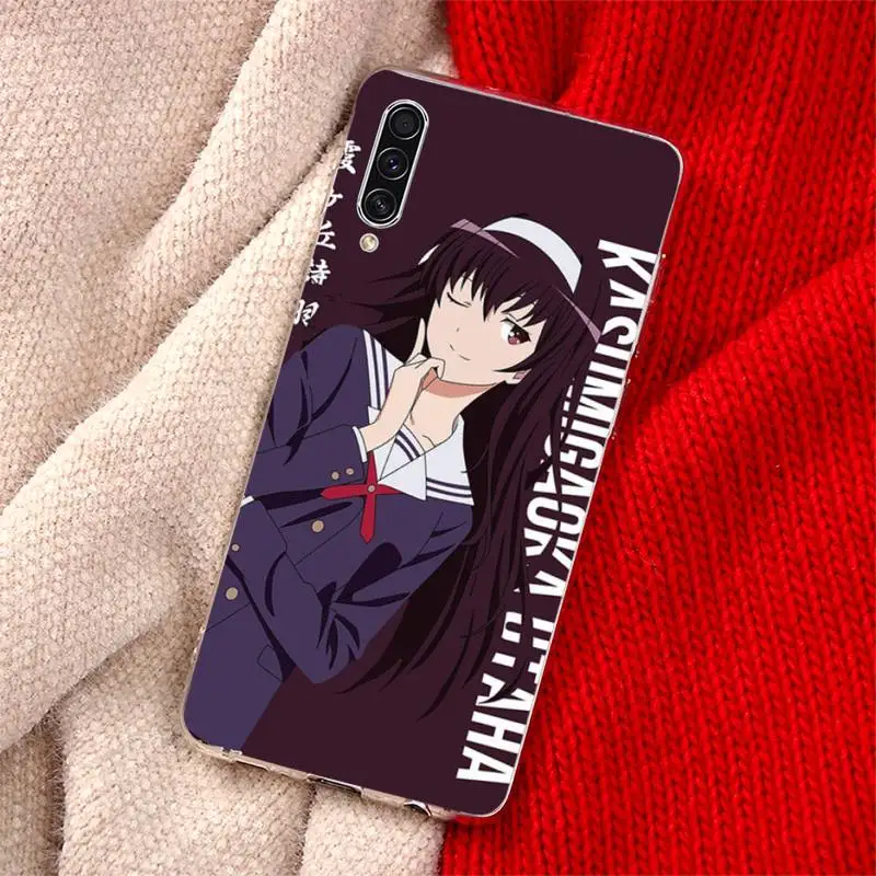 

Kasumigaoka Utaha anime Phone Case For Samsung Galaxy S5 S6 S7 S8 S9 S10 S10e S20 edge plus lite
