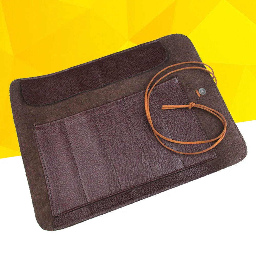 

Tools Knives Roll Bag Carving Pocket Knives Leather Bag Storage Organizer