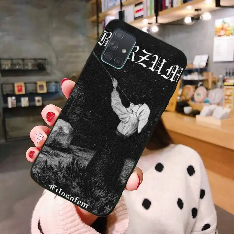 HUAGETOP Burzum Filosofem BRZM мягкий чехол для телефона Samsung Galaxy A21S A01 A11 A31 A81 A10 A20E A30 A40 A50 A70 A80 A71