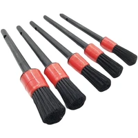5pcs car detailing brush car cleaning kit car wash tools car wheels interior dashboard accessories air outlet cleaning brush
