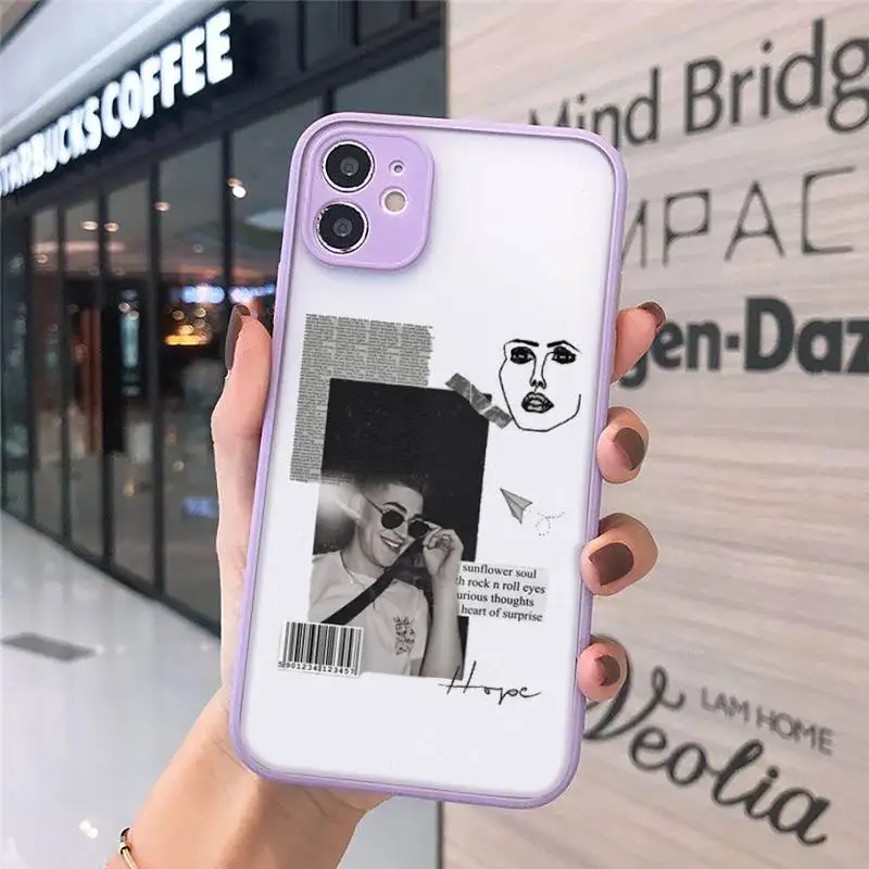 

After Movie Hardin Scott art Phone Cases matte transparent For iphone 7 8 11 12 plus mini x xs xr pro max cover
