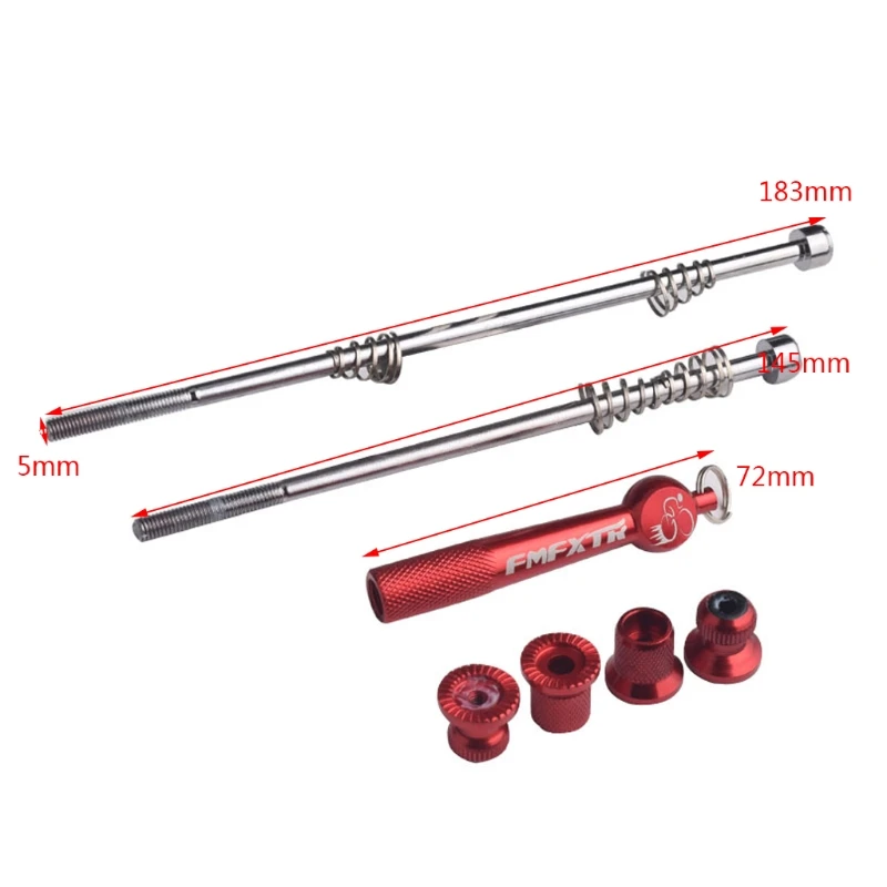 

M89D Quick Release Skewers Set Anti-theft Aluminum Alloy Bike Wheel for Mtb Mountain Bike Road Bike