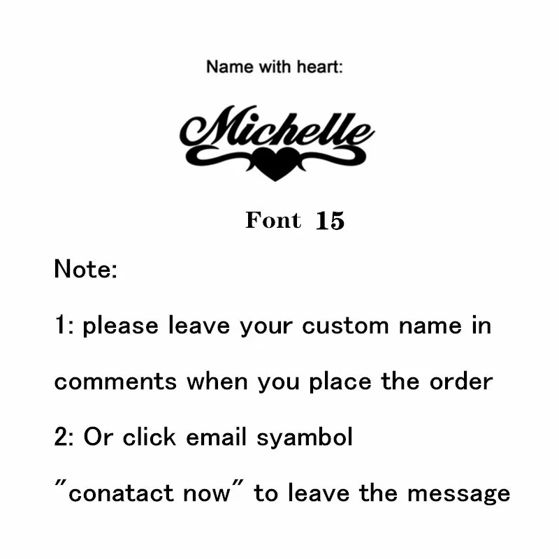 Font 15 Персонализированные Имя ожерелье, пользовательское имя ожерелье, пользовательские ювелирные изделия, пользовательское ожерелье, ожерелье женщины, индивидуальный подарок для нее - Окраска металла: Font 15