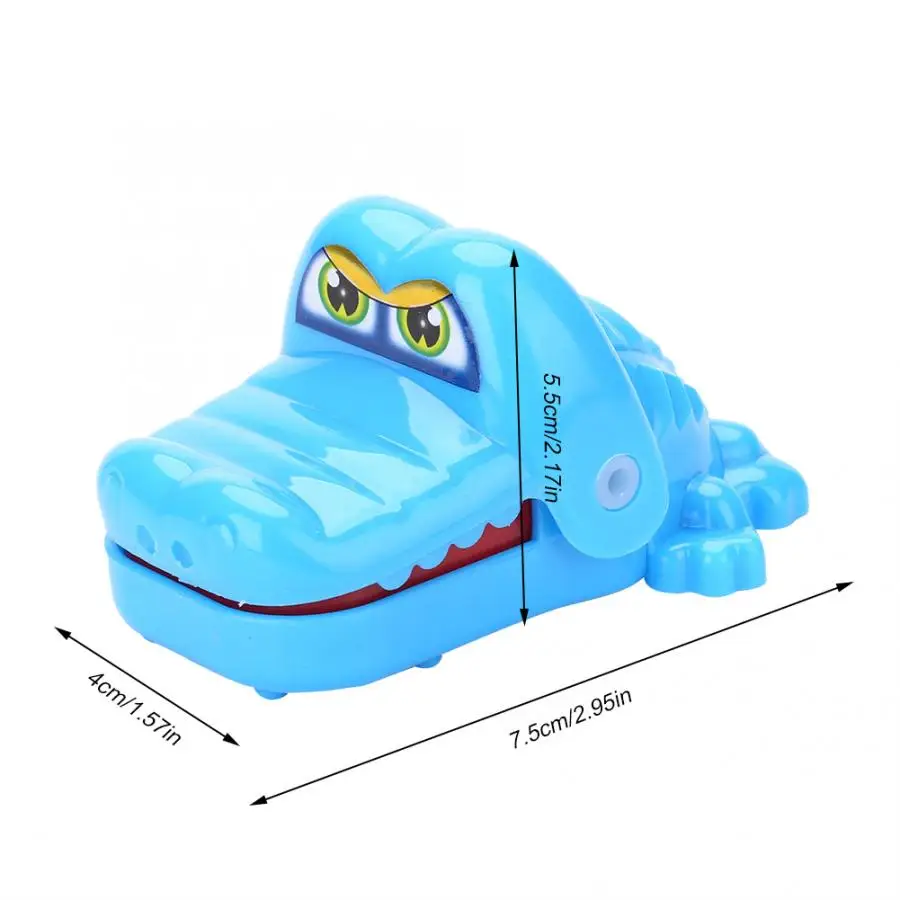 Милый крокодил Рот дантист кусает пальцы игра забавная игрушка подарок для детей