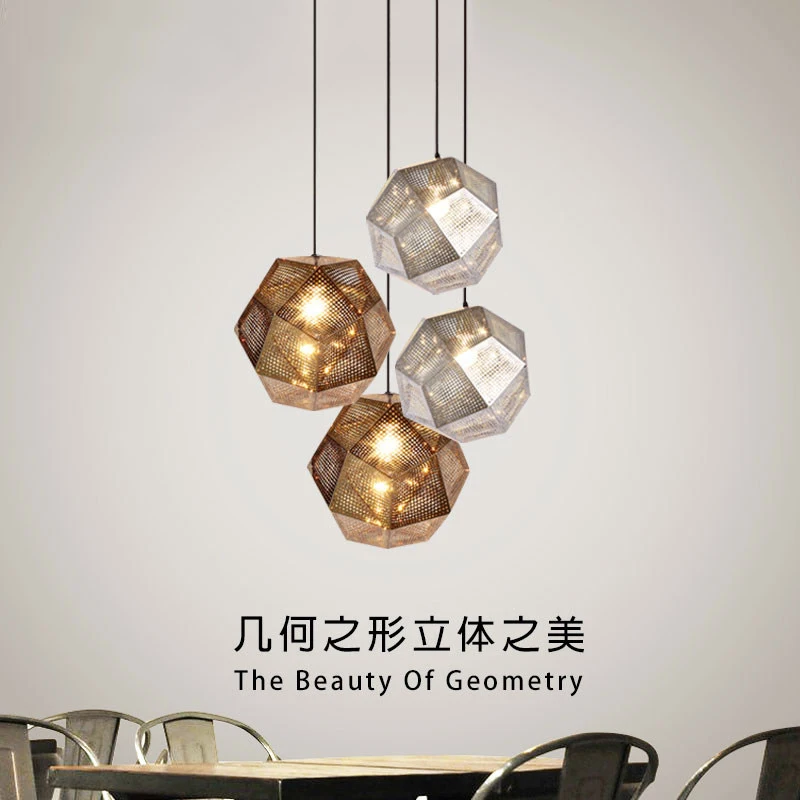 Промышленный подвесной светильник в форме футбольного мяча светодиодный E27