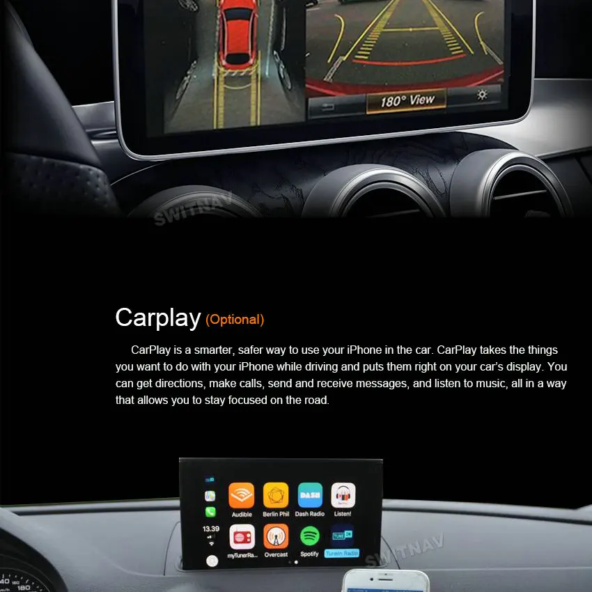 SWITNAV Qualcomm Android 9,0 автомобильный dvd-плеер для Benz E class 2 дверного купе C207 A207 автомобильный аудио gps 4G дисплей монитор экран