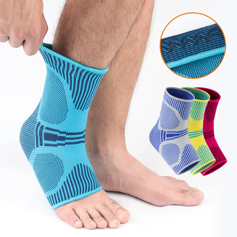 

Ankle Brace Protector Compression Ankle Support Nylon Elastic Anti Sprain Basketball Soccer Foot Enkel Guard Sport Goods