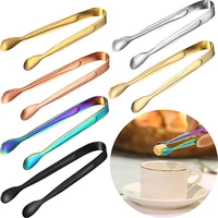 multicolored mini sugar tongs small ice tongs mini serving tongs ice clip small kitchen tongs for tea party coffee bar utensils