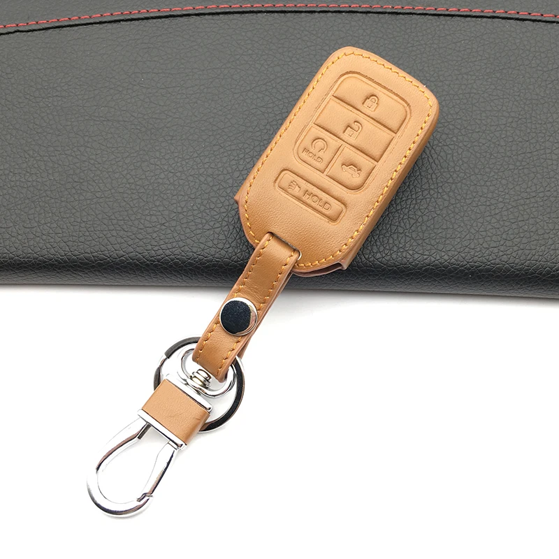 Распродажа кожаный чехол для автомобиля ключа дистанционного управления Honda /Civic