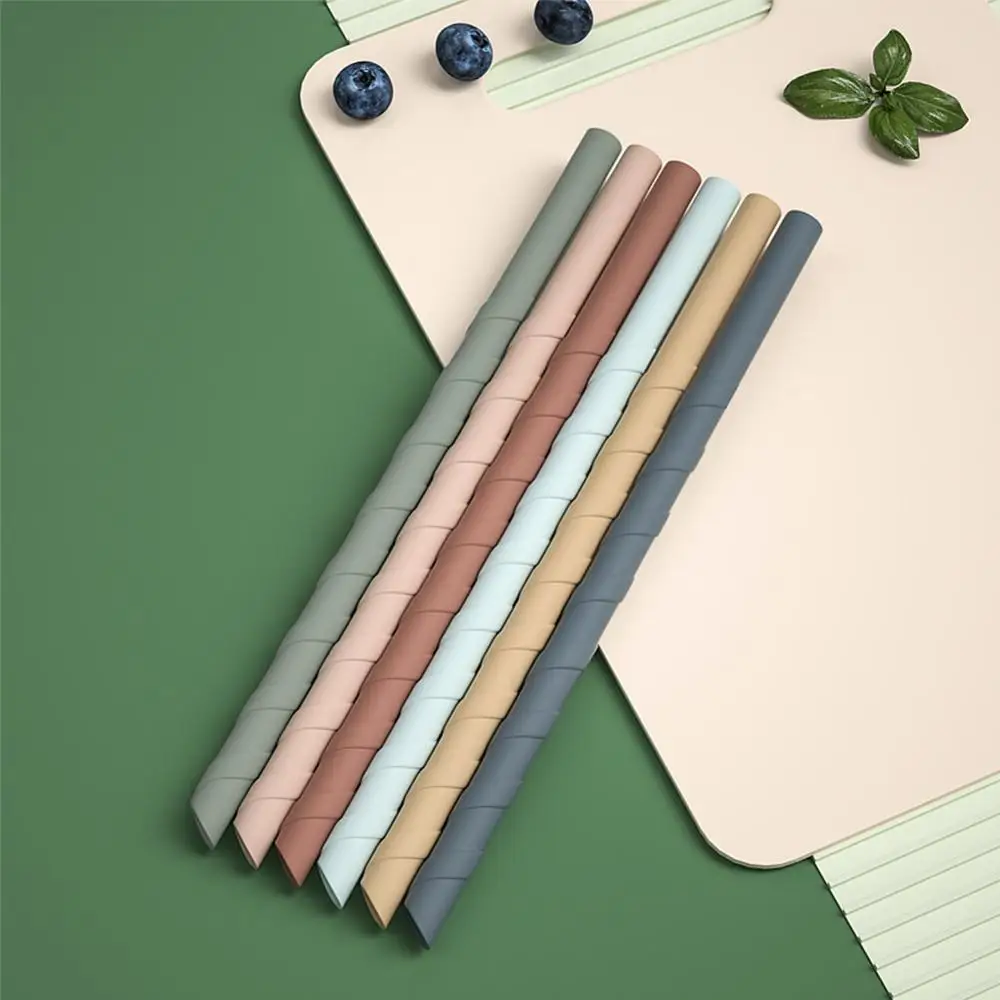 8 шт. многоразовые силиконовые питьевой набор соломинок не содержит Бисфенол А