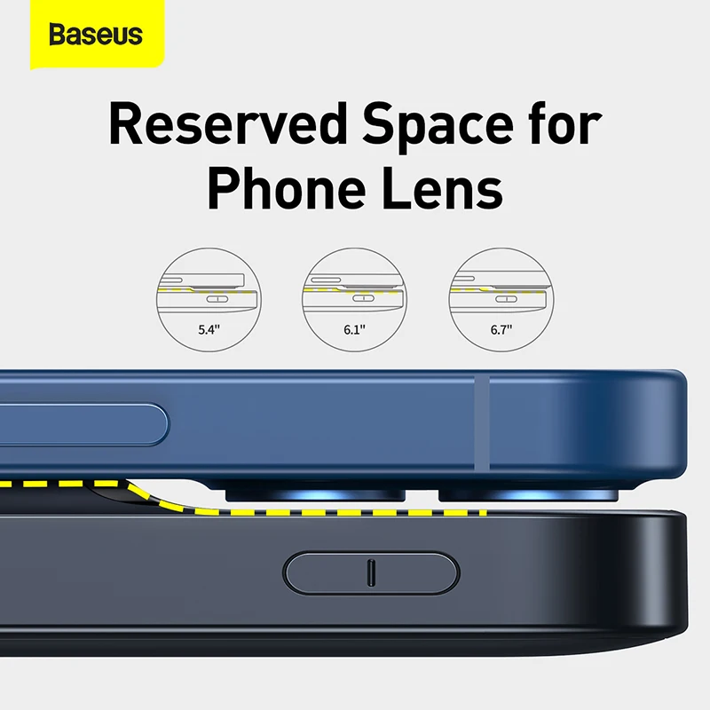 Baseus 10000 мАч Power Bank PD QC Быстрая зарядка Powerbank Беспроводная для Samsung iPhone 12 13 Магнитная