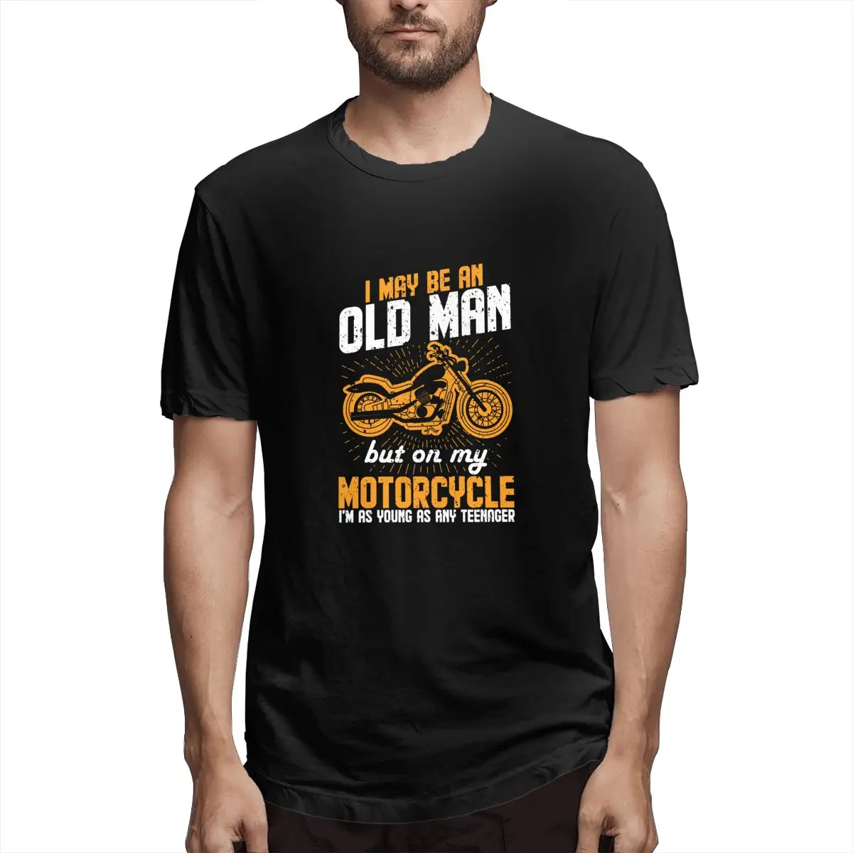 

2021 new short-sleeved men's motorcycle T-shirt new classic Premier skull
