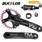Комплект кривошипов BUCKLOS для велосипеда, комплект кривошипов 891011S 104BCD, узкая широкая звездочка, детали для велосипеда с квадратным отверстием 3032343638T