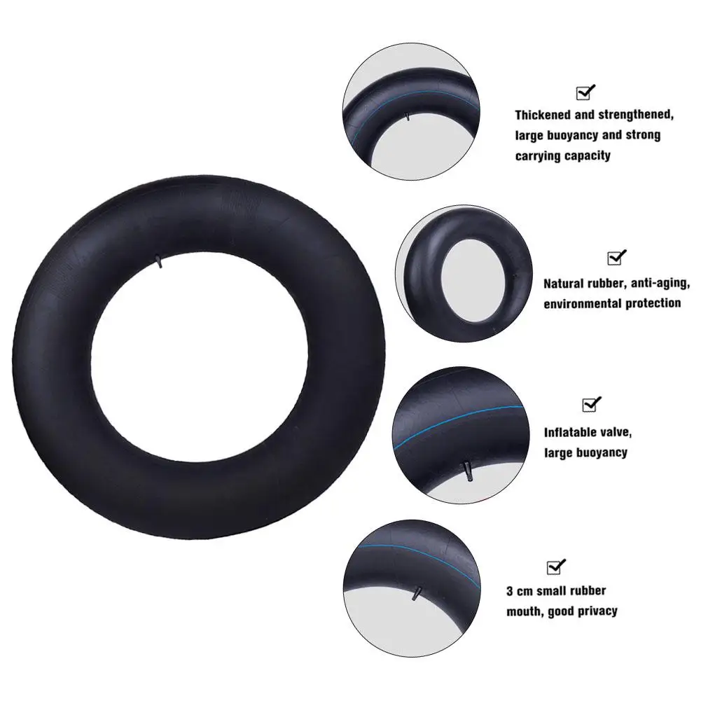 Утепленные рвется снеговая труба Плавание надувные внутренняя трубка