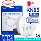 Лидер продаж, антивирусный респиратор для взрослых kn95, маска для лица с сертификатом ce, ffp2, респиратор, маска