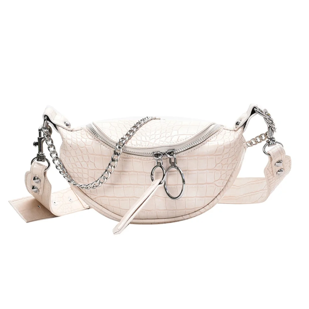 Маленькая сумка через плечо из искусственной кожи с узором под камень для женщин