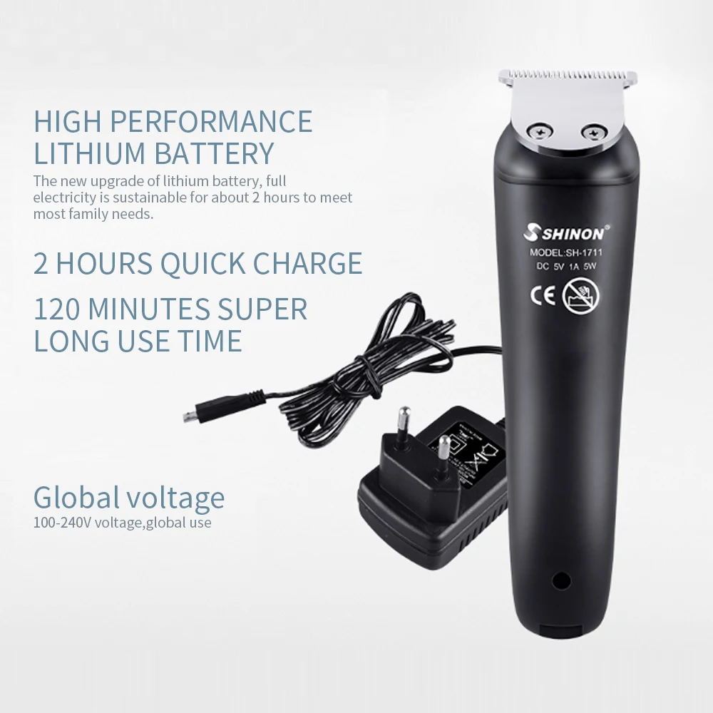 Beard Trimmer Hair Clipper Electric Shaver Razor Adjustable Wireless Waterproof Machine Men Barber Face Care Tool Men'S Fashion | Бытовая