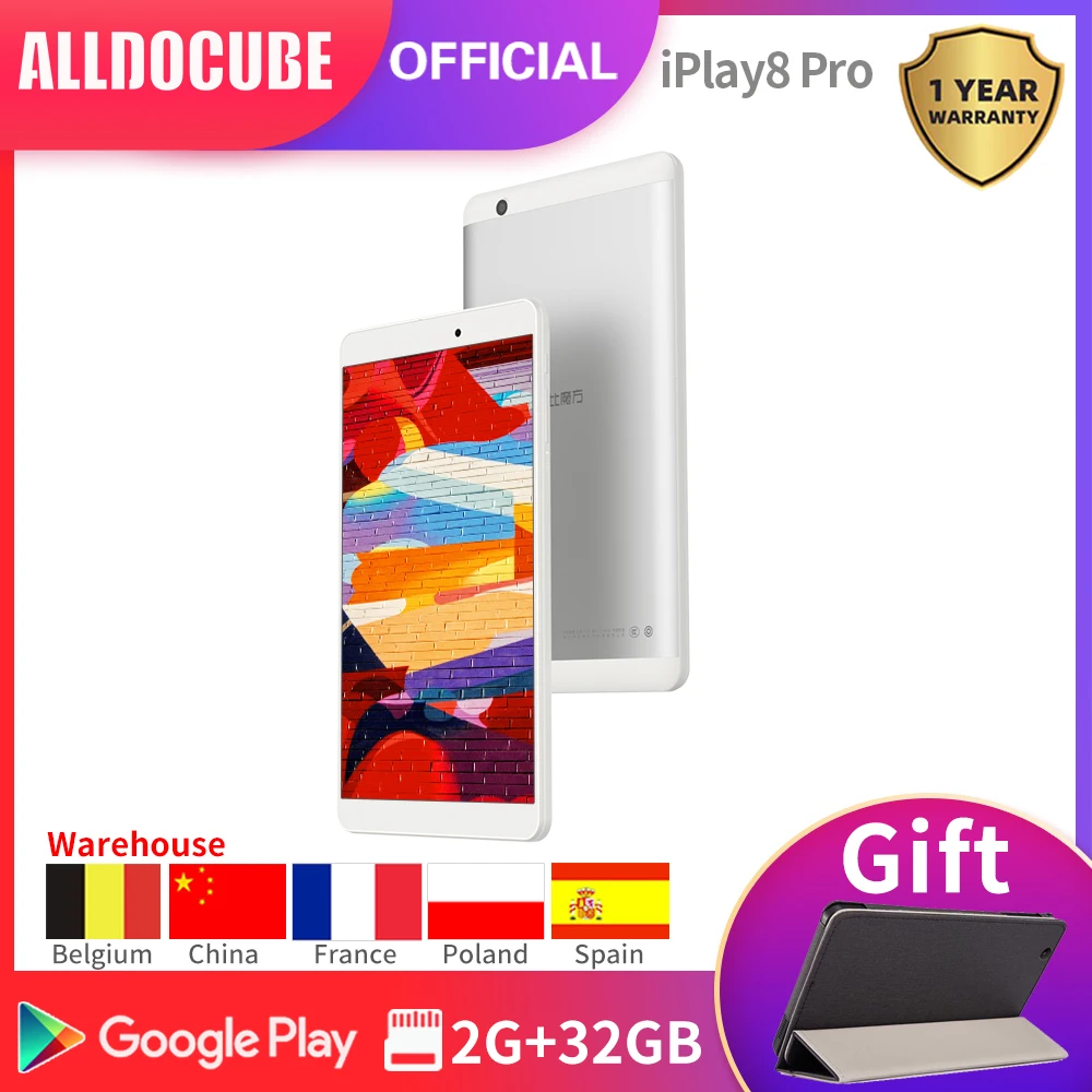 Alldocube iplay 8 pro планшет экран дюймов четырёхъядерный 2 Гб ОЗУ 32 ПЗУ|Планшеты| |