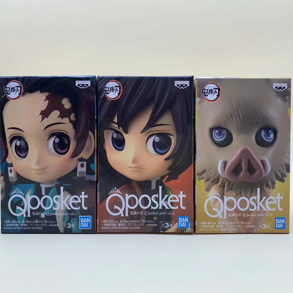 Q Set B Tronzo 18 см фигурка демона-убийцы Kimetsu no Yaiba Kamado Tanjirou Nezuko ПВХ фигурка Модель Кукла коллекционная фигурка игрушки - Цвет: Q Set B