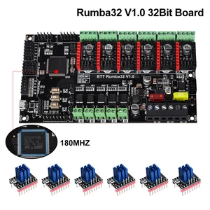 Плата управления BIGTREETECH BTT Rumba32 V1.0 32 бит, 180 МГц, 6 шт., TMC2209 TMC2208 TMC2130 TFT35 12864, детали для 3D-принтера