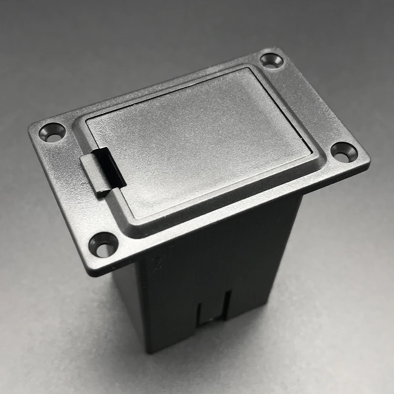 9V Батарея черный держатель Чехол Коробка отсек гитарная крышка бас