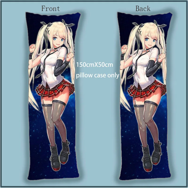 

Dakimakura Body Pillow Case Cover anime Dead or Alive Marie Rose 150x50cm double sides pillowcases home decor