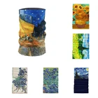 Масляная живопись шеи гетры волшебный шарф головной убор акварель искусственная бандана шапка шарф трубка маска Шея Гетры головной убор