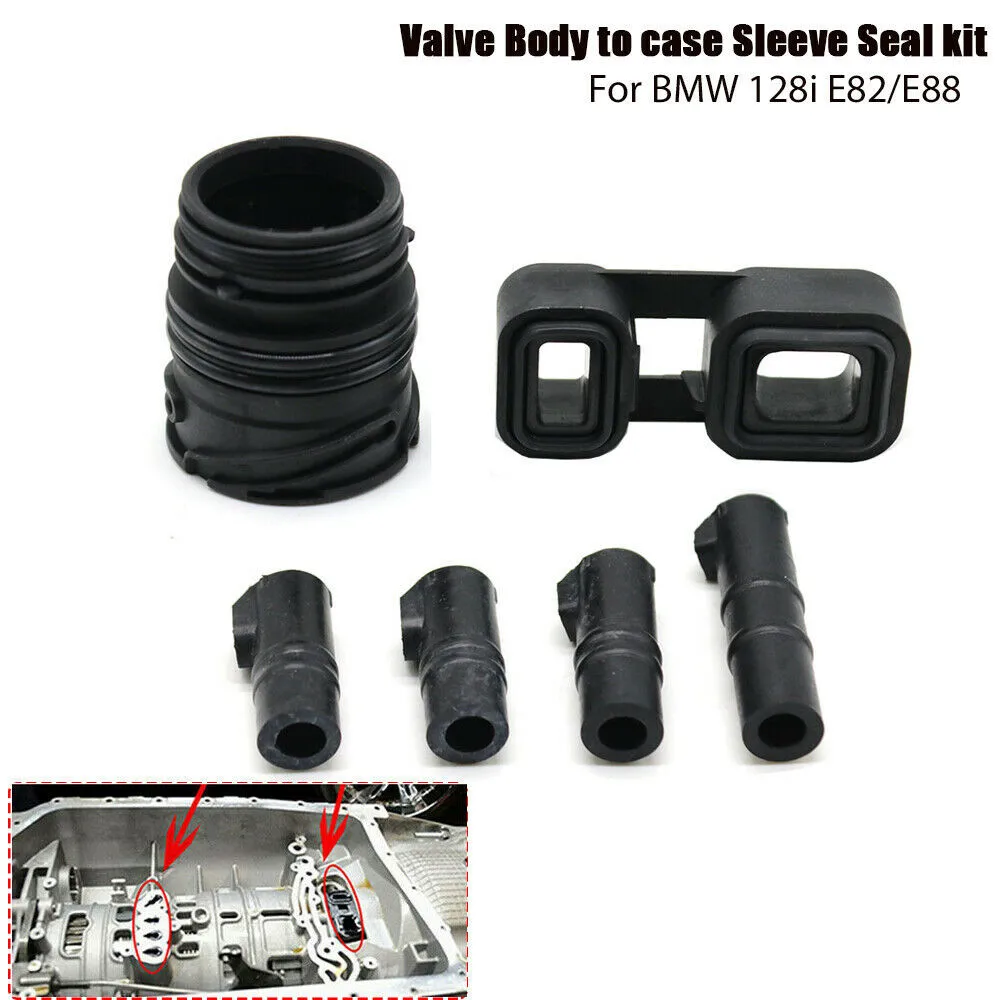 6HP19 6HP21 Transmission Sealing Sleeve Tube Kit For BMW E60 E90 E82 24107536339 Seal Valve Body to Trans Housing 31.2mm 35.5mm