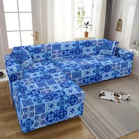 mandala plaid sofa protector sofa covers for living room elastic stretch slipcover sectional corner sofa covers 1234 seater