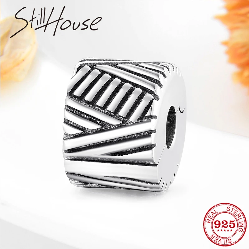 Женские аксессуары из серебра 100% пробы в виде катушки с металлическими зажимами