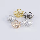 100 шт.лот  JS128  8-10 мм материал для бисера разделитель DIY аксессуары полая крышка