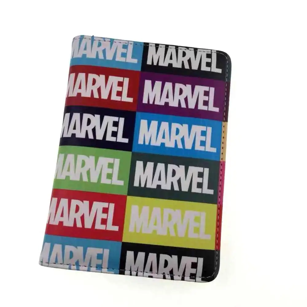 Style 8 Marvel, Бэтмен, Супермен, Дэдпул, Обложка для паспорта, держатель для ID карты, папка для хранения, сумка, аксессуары для путешествий, для мужчин, женщин, мальчиков, девочек, подарок - Цвет: Style 8