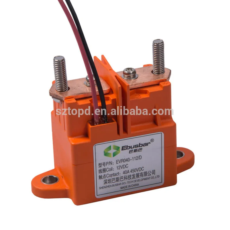 

Factory EVR 40A 24V DC Contactor Relay