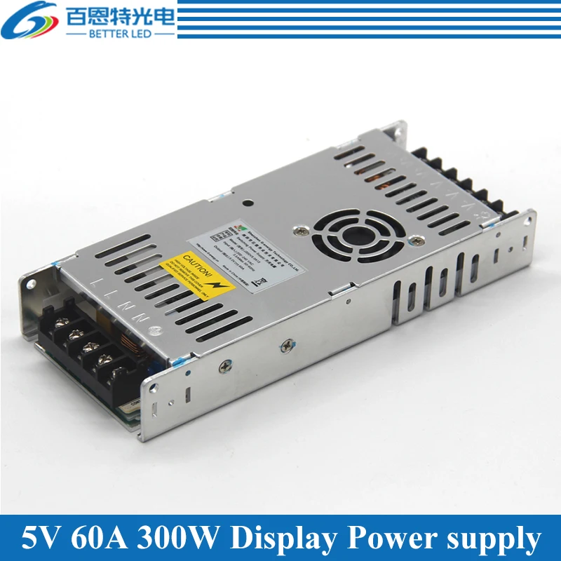 

220VAC Вход 5V 60A 300W Выход ультра-тонком специальном светодиодный импульсный источник Питание