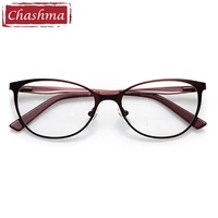 cat eye eyeglasses women anti reflective lenses glasses frame fashion spectacles for female transparent lenses