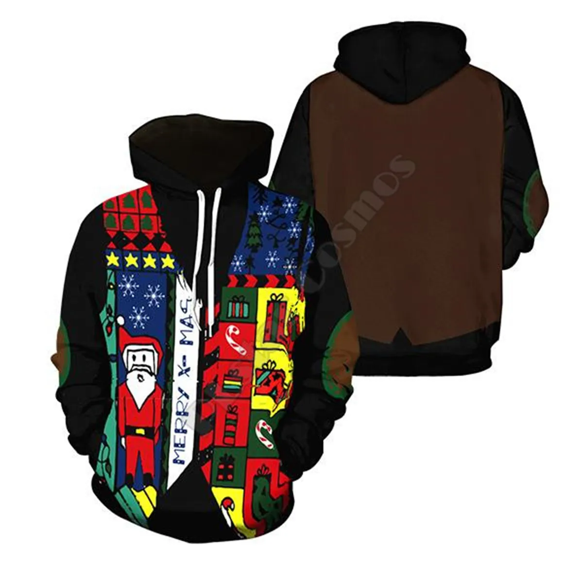 

Santa Christmas Hoodies 3D Printed Pullover Men For Women Fashion Sweatshirts Streetwear Drop Shipping 02